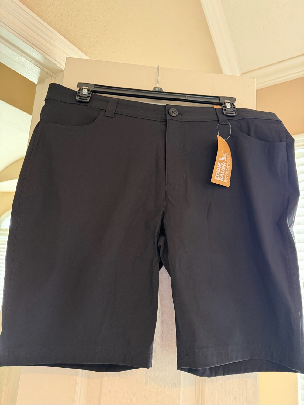 Women Eddie Bauer Black Shorts size 18 and UPF 50+